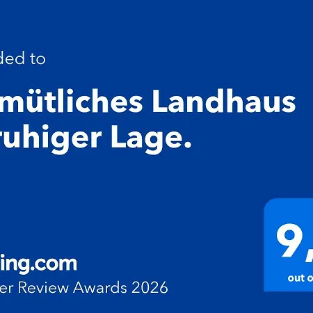 Gemuetliches In Ruhiger Lage. Apartment